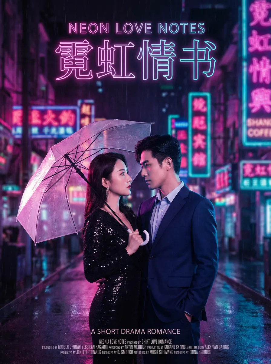 定格动画制作视频 热播都市爱情短剧 - 霓虹情书海报
